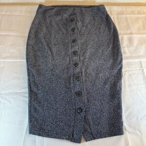 Toad & Co Organic Cotton Blend‎ Knit Sweater Pencil Skirt. Navy. Size M.
